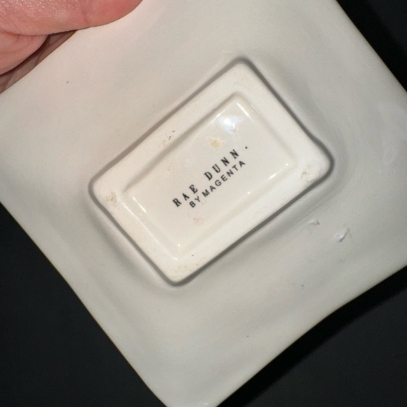 Rae Dunn Vintage Square Small Nibble Bowl - Picture 2 of 5